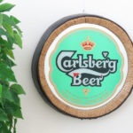 ビンテージパブミラー Carlsberg Beer（カールスバーグ