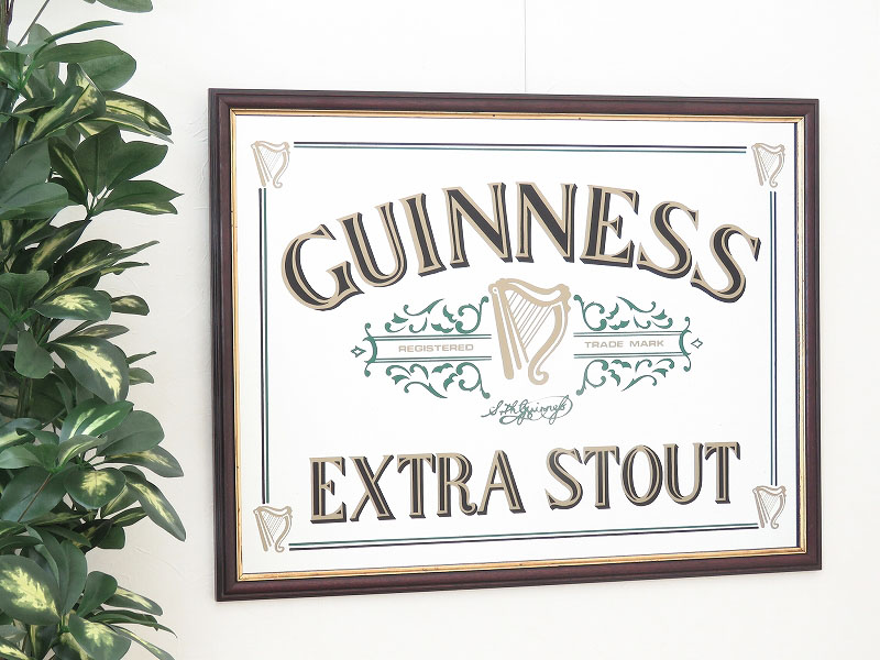 ビンテージパブミラー ギネスビール（ GUINNESS ）（7月14日